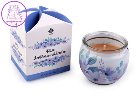 Vánoční vonná svíčka ve skle 90 g