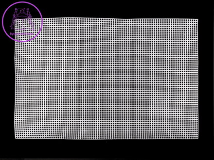 Plastová kanava / mřížka tapiko 32,8x50,5 cm