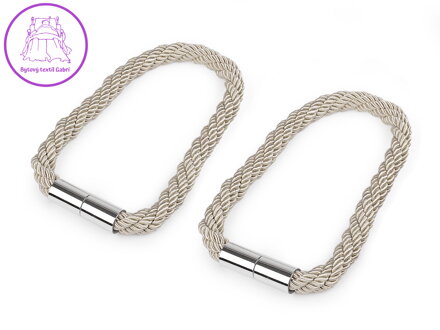 Dekorační úvaz / šňůra na závěsy s magnetem