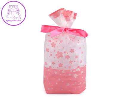 Stahovací sáček se stuhou 15x23 cm