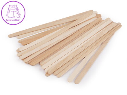 Dřevěné špachtle 0,6x14 cm