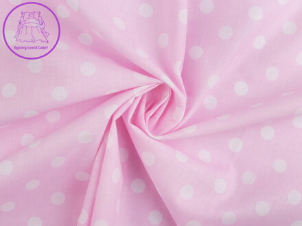 Bavlněná látka / plátno puntíky