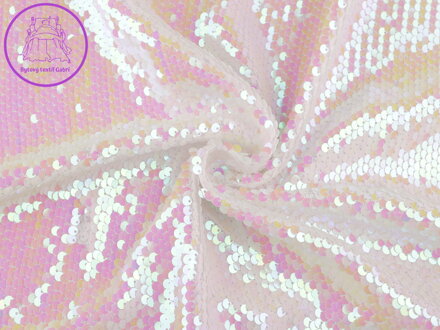 Flitrová látka - oboustranné flitry