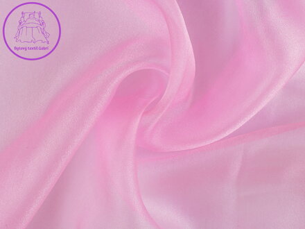 Organza dekorační s leskem