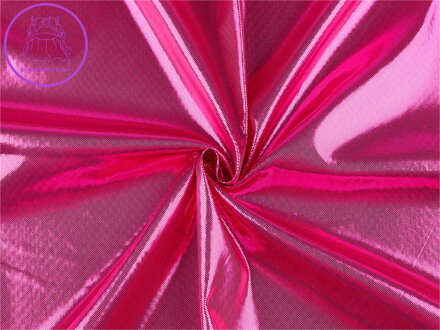 Strečový úplet s metalickým efektem