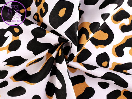Bavlněná látka / plátno gepard