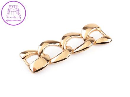 Designový řetízek na zdobení oděvů, doplňků a plavek 2,1x6,2 cm