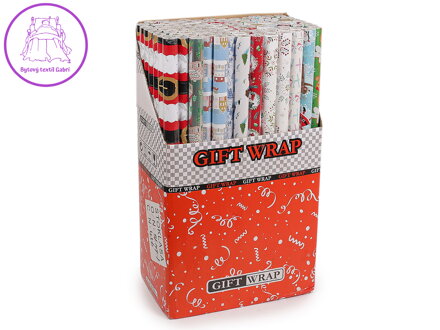 Papír balicí vánoční 0,7x2m