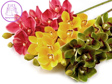 Umělá orchidej dlouhá