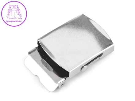 Kovová spona na opasek průvlek 40 mm