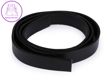 Kožený popruh / ucho na tašky - polotovar šíře 20 mm Kožený popruh / ucho na tašky - polotovar šíře 20 mm