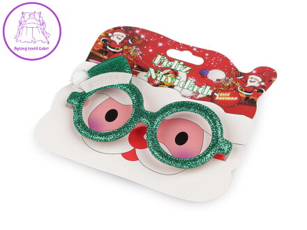 Vánoční párty / karnevalové brýle Santa Vánoční párty / karnevalové brýle Santa