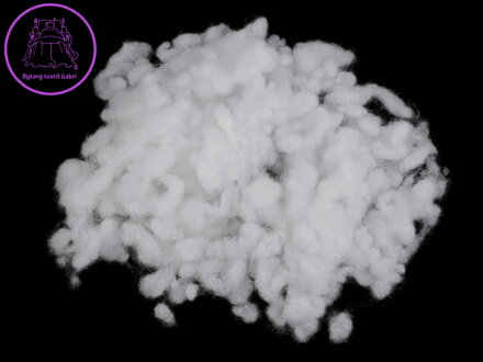 Výplň - kuličky z dutého vlákna nebělené 500 g