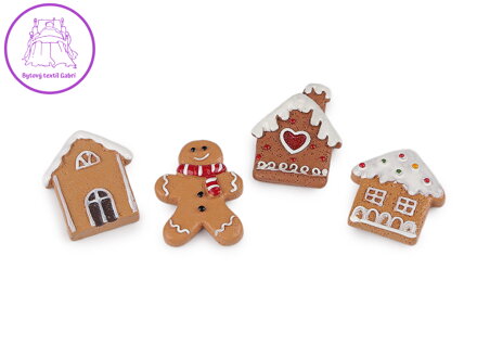 Vánoční samolepicí perníčky