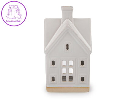Keramická chaloupka / domeček na svíčku