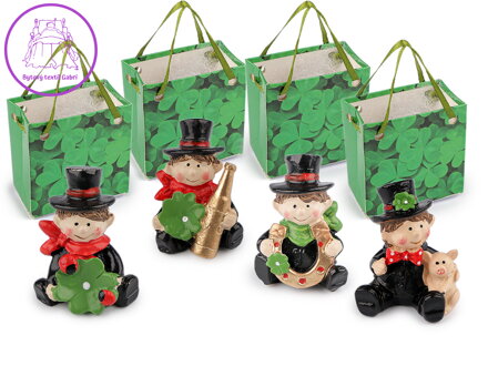 Kominíček pro štěstí v dárkové tašce