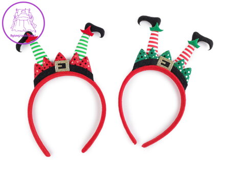 Čelenka do vlasů vánoční / párty