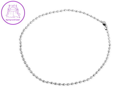 Kuličkový řetízek 25 cm poutko