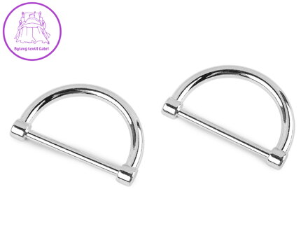 Polokroužek na textil a doplňky šíře 30 mm plochý