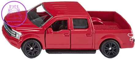 SIKU Auto pick-up Ford F150 červené model kov 1535