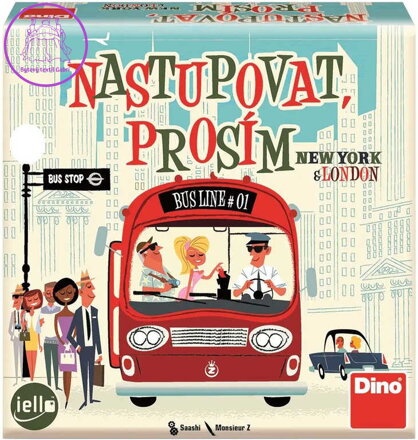 DINO Hra Nastupovat, prosím *SPOLEČENSKÉ HRY*
