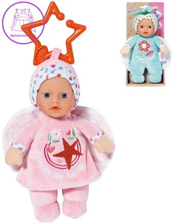 ZAPF BABY BORN Panenka baby andílek chrastítko 2 druhy pro miminko