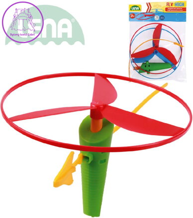 LENA Vrtulky vystřelovací 20cm set 2ks + startér plastový v sáčku 61290 LENA Vrtulky vystřelovací 20cm set 2ks + startér plastový v sáčku 61290
