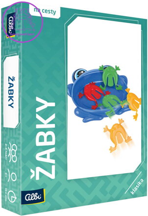 ALBI HRA Žabky na cesty *SPOLEČENSKÉ HRY*