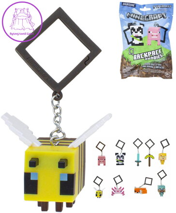 EP Line Minecraft postavička V2 přívěsek klíčenka s překvapením v sáčku