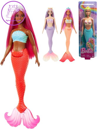 MATTEL BRB Panenka Barbie pohádková mořská panna 4 druhy