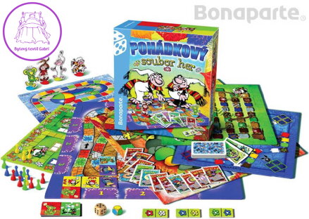 BONAPARTE Soubor her Večerníček pohádkový *SPOLEČENSKÉ HRY*