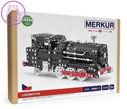 MERKUR Lokomotiva 596 dílků