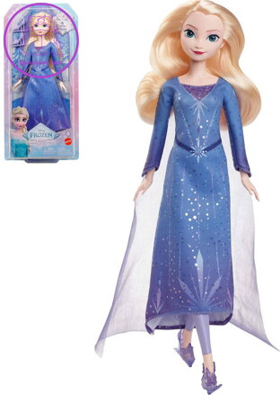 MATTEL Panenka Elsa na bruslích Ledové Království: Zimní festival