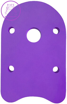 MATUŠKA-DENA Plovák Dena 48x30cm fialový plavací deska MATUŠKA-DENA Plovák Dena 48x30cm fialový plavací deska