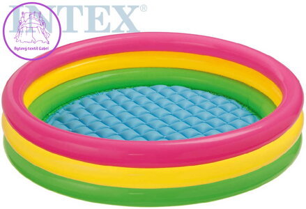 INTEX Bazén dětský Sunset Glow kruh 114x25cm nafukovací 57412