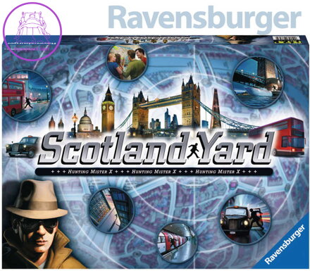 RAVENSBURGER Hra Scotland Yard *SPOLEČENSKÉ HRY*