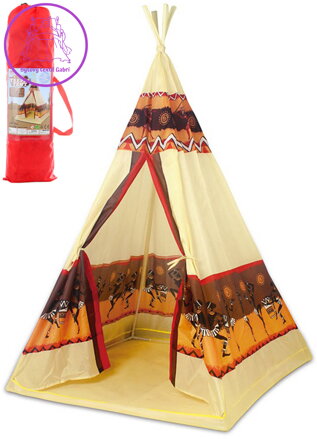 Stan dětský indiánské Teepee 98x98x155cm