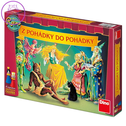 DINO Hra Z pohádky do pohádky retro edice *SPOLEČENSKÉ HRY*