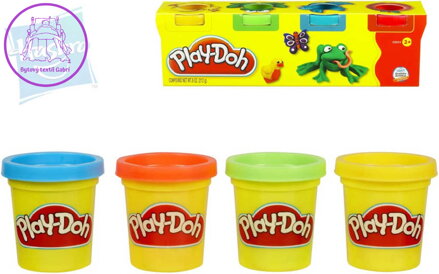 HASBRO PLAY-DOH Modelína mini set 4 barvy v krabičce