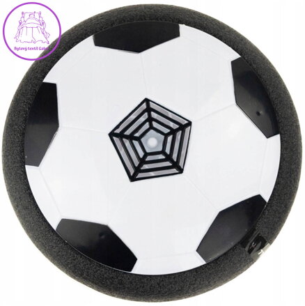 Míč pozemní fotbal Air Disc Hover Ball soft na doma na baterie Světlo