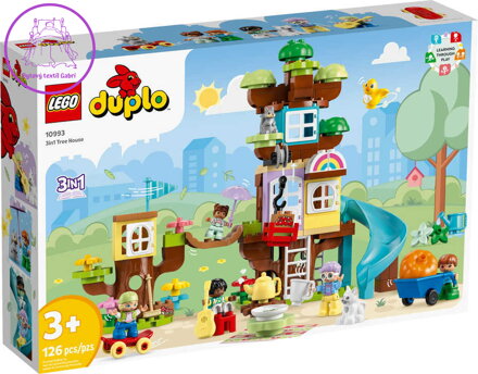 LEGO DUPLO Dům na stromě 3v1 10993 STAVEBNICE