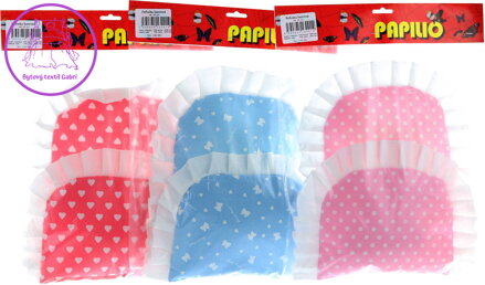 Peřinka vzorovaná pro panenku miminko 45-50cm do kočárku různé druhy