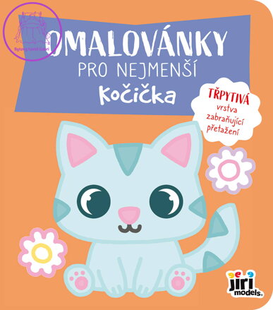 JIRI MODELS Omalovánky pro nejmenší Kočička