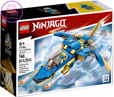 LEGO NINJAGO Jayova blesková stíhačka EVO 71784 STAVEBNICE