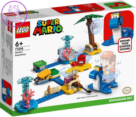 LEGO SUPER MARIO Na pláži u Dorrie (rozšíření) 71398 STAVEBNICE