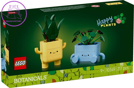 LEGO BOTANICALS Veselé rostlinky 10349 STAVEBNICE