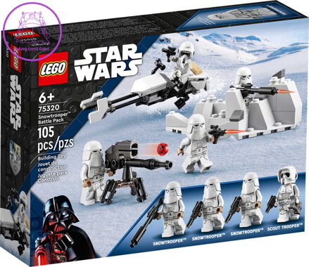 LEGO STAR WARS Bitevní balíček snowtrooperů 75320 STAVEBNICE