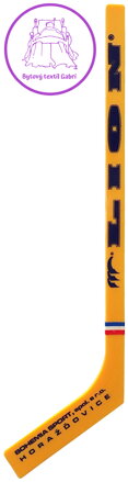BOHEMIA Hokejka Lion mini 30cm plastová hokejová hůl Žlutá H30M