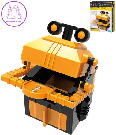 MAC TOYS 4M KidzRobotix Pokladnička dětská kasička robot stavebnice