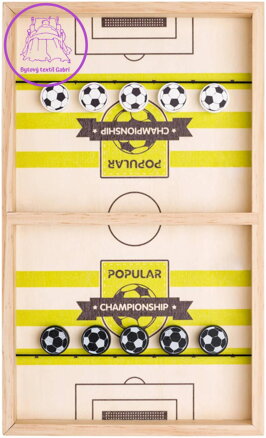 POPULAR DŘEVO Hra Stolní fotbal mini *SPOLEČENSKÉ HRY*